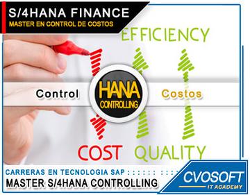 Máster en SAP S/4HANA FINANCE Controlling